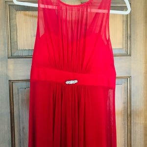 Beautiful red dress size Large